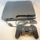 Sony Playstation Ps3 Slim Cech-2001b Console With Oem Controller Tested