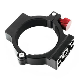 Alu Q Ring Mount Adapter Clamp Rosette Gear 1/4" 3/8" Screw Hole for DJI Ronin S