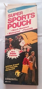 Vintage Sima Super Sports Pouch Inflates Around Your Valuables New Old Stock - Picture 1 of 4