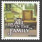 US. 3189b. 33c. "All in the Family" TV Series, 1971. Celebrate The Century. MNH