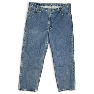 Levi's 550 Cotton Relaxed Fit Vintage c. 2017 Denim Blue Jeans Size 41x29 - Picture 1 of 8