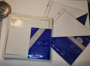 Memory Fotoalbum Sammelalbum 12" x 12" Einlagen & Schutzhüllen + 2 weitere Nachfüllpackungen - Bild 1 von 9