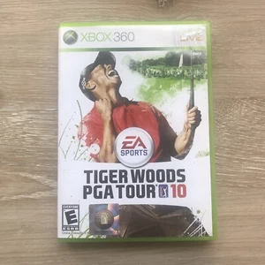 Tiger Woods PGA Tour 10 (Microsoft Xbox 360, 2009) CIB With Manual And Insert - Picture 1 of 3