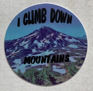 Berge Vinyl Aufkleber South Sister Mt Wandern Klettern Backpacking Outdoor Neu - Bild 1 von 1