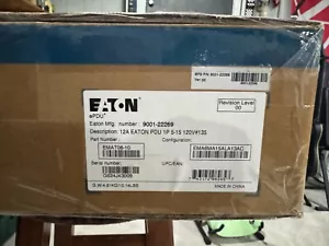Eaton-New-EMAT08-10 _ MANAGED RACK PDU 1U 5-15P INPUT 1.44 KW MAX - Picture 1 of 3