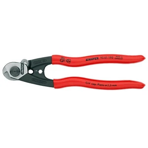 Knipex 190mm Wire Rope Cutters or Bowden Balustrade Cable Shears 9561190 - Picture 1 of 8
