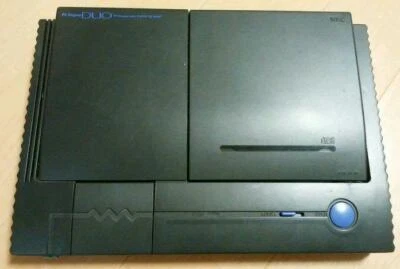 NEC PC Engine Duo Console System Set AV Cable AC Adapter Controller Used - Image 1 of 2