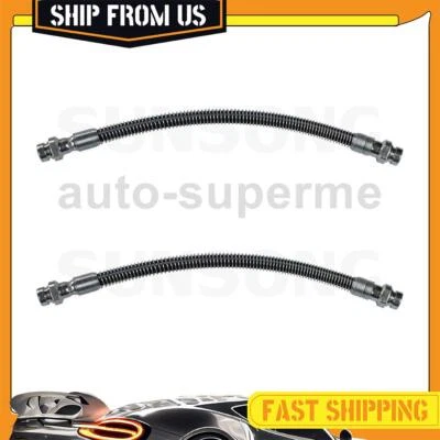 Front Lower Brake Hose Line Sunsong 2PCS For Dodge Power Ram 50 2.3L 1984-1985 - Изображение 1 из 4