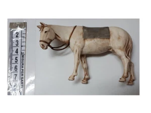 animali PRESEPE ART 2 CAVALLO COPERTA per pastori 10 cm shepherd crib - Picture 1 of 2
