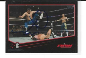 Primo Signed 2013 Topps WWE Raw Card #29 - Picture 1 of 1