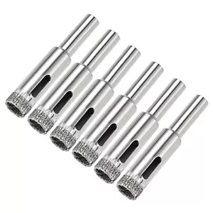 6Stk. 10mm Dmr. Diamant-Lochsäge Glasbohrer Fliesenbohrer Hohlbohrer Bohrkrone - Bild 1 von 5