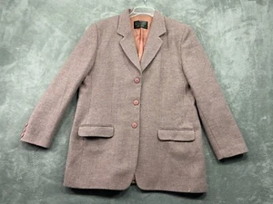 Moriarty’s Gap Of Dunloe Industries Blazer Men's 44 Gray Pink 100% Wool Retro - Picture 1 of 19