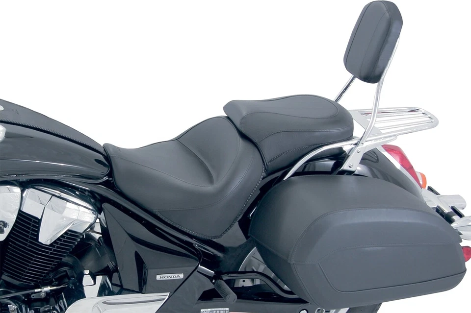 Asiento de turismo ancho vintage Honda VT1300CR Stateline 2010-2015 1 pieza de Mustang Foto 1 de 3
