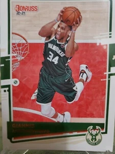 2020-21 Panini Donruss GIANNIS ANTETOKOUNMPO Base Card #104 Milwaukee Bucks i113 - Picture 1 of 1