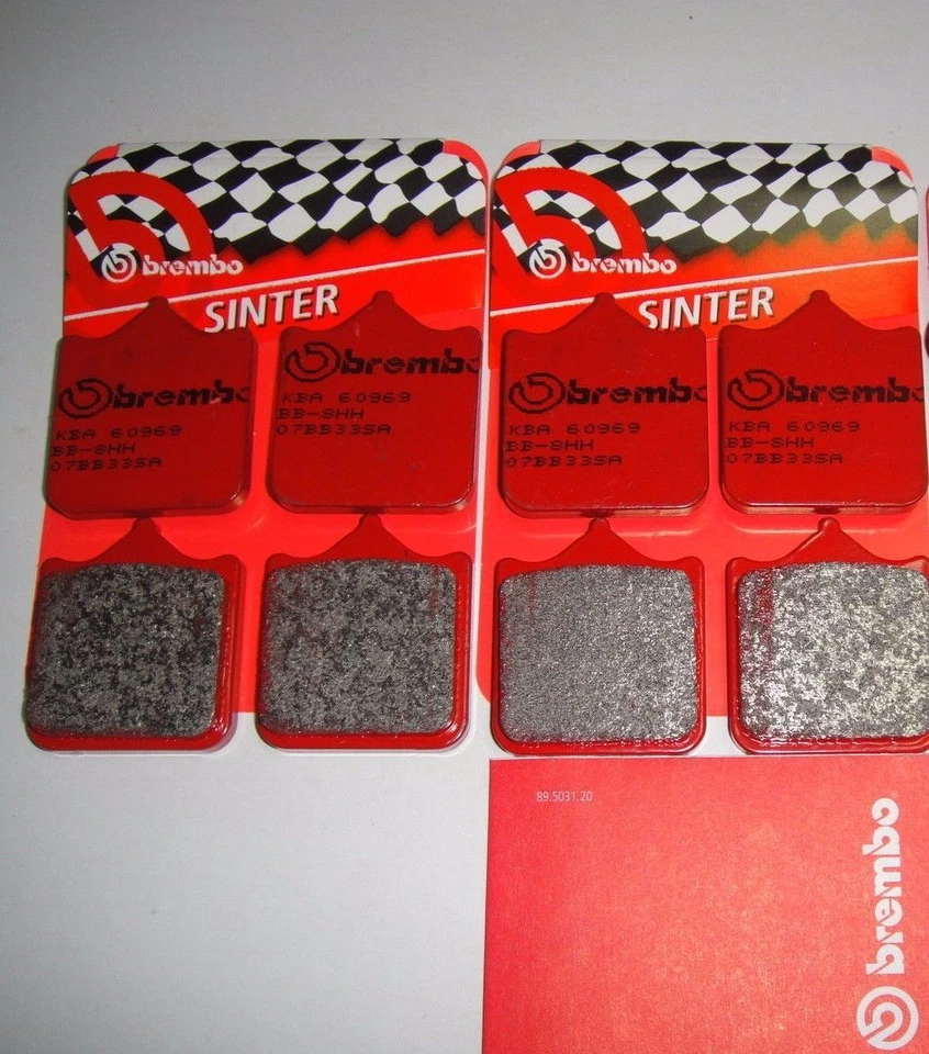 8 Front Brake Pads Brembo Sintered 07BB33SA Ducati 748 R 2001 2002 - Image 1 of 1
