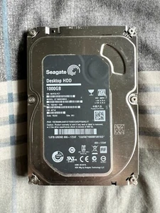 Seagate Barracuda ST1000DM003 1TB 3.5" Desktop Hard Disk Drive HDD SATA - Photo 1/3