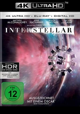 Interstellar - 4K Ultra HD Blu-ray + Blu-ray - (Anne Hathaway) # UHD+BLU-RAY-NEU - Bild 1 von 4