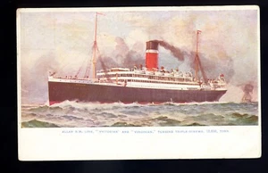 LS3655 - UK Liner - Allan Line - Victorian - Artist UK - Postcard - Bild 1 von 1