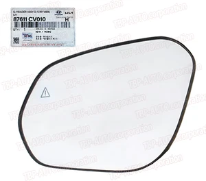 OEM ® Mirror GLASS Holder LEFT DRIVER HEATED + BSD 2022-2024 Kia EV6 87611CV010 - Picture 1 of 1
