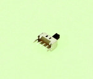 [2 pc] Mini Slide Switch SPDT PC mount , 2mm pin spacing - Picture 1 of 3