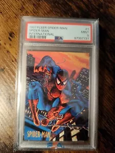 1997 Fleer Spider-Man International Spider-Man #1 PSA 9 - Bild 1 von 2