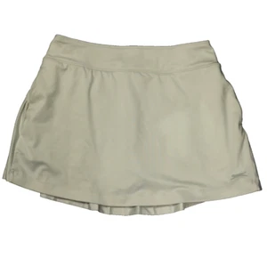 Slazenger Golf Skort (with marks) 3-Pockets Pleated-Back Mini Skirt White M - Picture 1 of 24