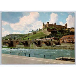Postcard Vintage Wurzburg Festung Marienberg 0336 - Picture 1 of 2