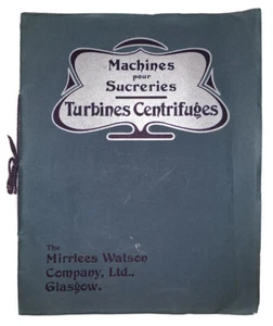 TRADE CATALOG, MACHINES POUR SUCRERIES, CANDY MAKING TURBINES, MIRRLEES WATSON - Picture 1 of 12
