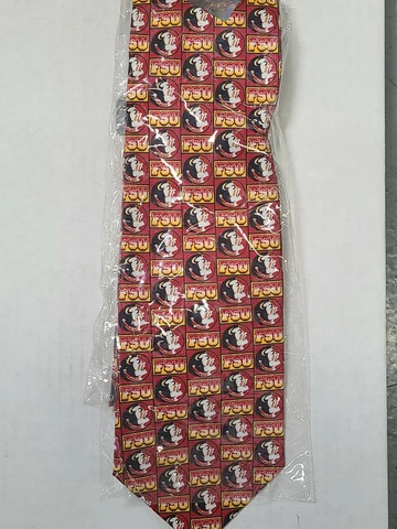 Florida State Seminoles Men's NCAA Neck Tie  One Size Cover
