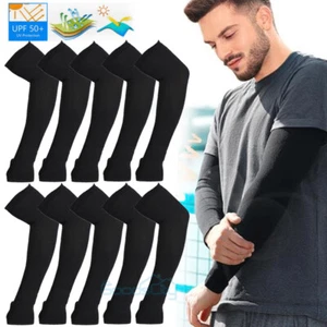 3 10 pares de mangas de brazo para hombres y mujeres proteccion solar UV brazos" - Picture 1 of 30