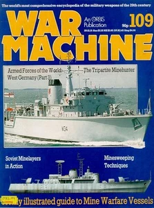 WAR MACHINE 109 MODERN NAVY MINE WARFARE VESSEL MCM MS MSO / SOVIET / TRIPARTITE - Picture 1 of 3