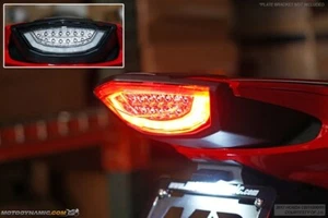 Luz trasera LED de señal integrada secuencial transparente para Honda CBR1000RR 2017-2025 - Imagen 1 de 1