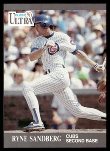 Ryne Sandberg 1991 Ultra #66 Chicago Cubs - Picture 1 of 2