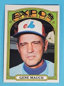 Topps Gene Mauch 1972 Montreal Expos #276 EX - Imagen 1 de 6