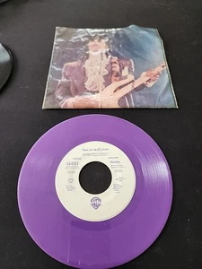 RARE PRINCE Purple Rain/God & Picture Sleeve 7" purple 45rpm Vinyl Record - Picture 1 of 3