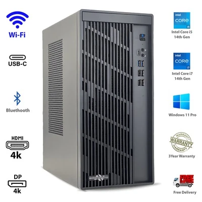Windows 11 Pro CORE i9 - 14TH GEN, 2TB SSD, 64GB RAM Desktop PC WIFI HDMI - Image 1 of 4