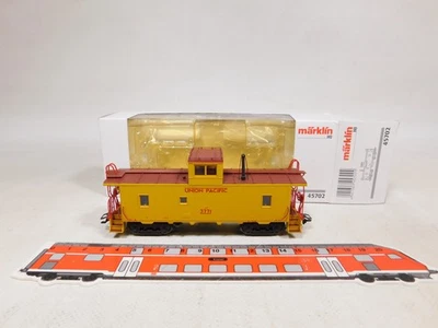 Märklin H0 AC 45702 US Freight Escort Wagon Caboose Nem Up Mint + Box #DY122-0,5 - Image 1 of 4
