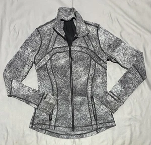 Chaqueta Lululemon Define para mujer 10 cremallera completa calce ajustado agujeros para los pulgares tinte espacial yoga - Imagen 1 de 12