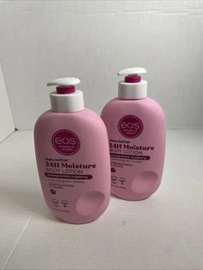 LOT 2 ~ eos Shea Better Body Lotion 24H Moisture POMEGRANATE RASPBERRY 16 Fl Oz - Picture 1 of 1
