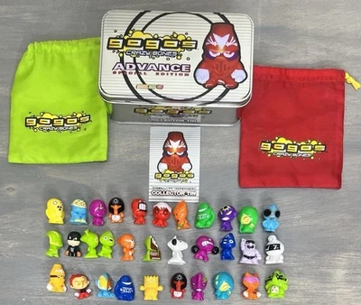 2009 Gogos Crazy Bones ADVANCE Special Edition Tin & Mixed Figures Lot Of 32 - Image 1 of 4