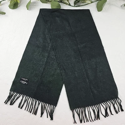 VTG Christian Dior Monsieur Acrylic Gray Winter Scarf Made in Japan - Image 1 of 4