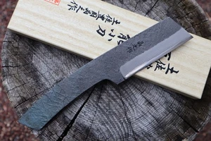 Masano Toyokuni TKA-009 Waza Japan 3.66" Damascus Fixed Hunting Utility Knife - Picture 1 of 4