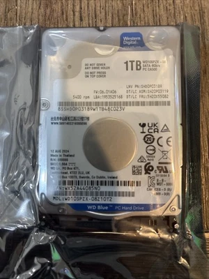 WD10SPZX - Western Digital 1TB 5400RPM SATA 6Gb/s 2.5-in Hard Drive  - Image 1 of 2
