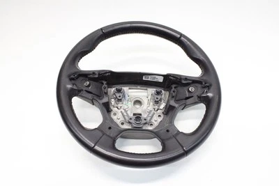 2018-2021 CHEVROLET TRAVERSE LEFT SIDE STEERING RING 4 SPOKE BLACK LEATHER OEM - Image 1 of 4