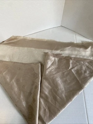 Simply Noelle Beige Wrap Silk New - Image 1 of 4