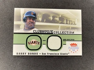 2002 Fleer Platinum Barry Bonds Clubhouse Collection Game Used Jersey Card Rare - Picture 1 of 2