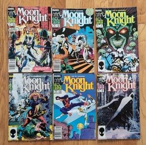 Moon Knight Fist of Khonshu 1 2 3 4 5 6 Complete 1-6 Series 1985 Marvel Comics - Picture 1 of 8
