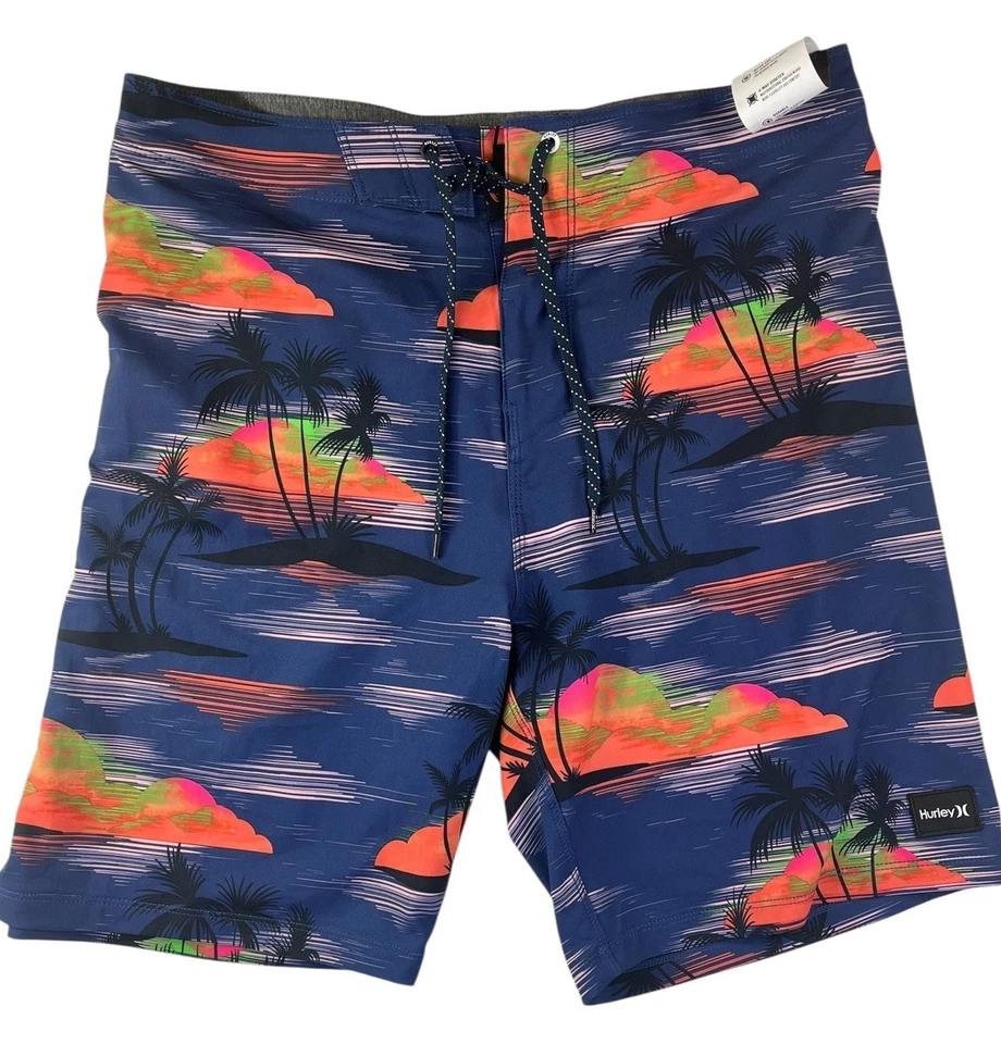 Hurley Phantom Eco Weekender Men's Size 30 Swim Trunk Shorts 20" Boardshorts DKS