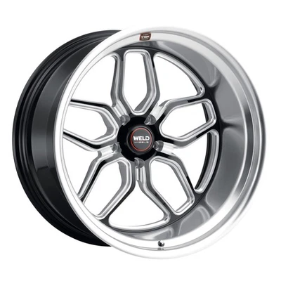 Weld Racing Wheels Laguna Street 22x10.5 +13 Black Milled 5x127 5x5 (QTY 1) - Image 1 of 4