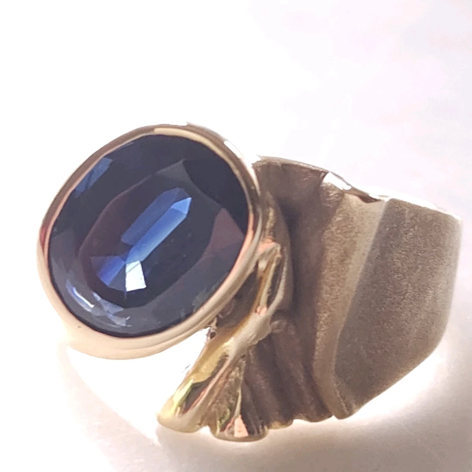 Saphir Ring 750er 18k - Bild 1 von 4